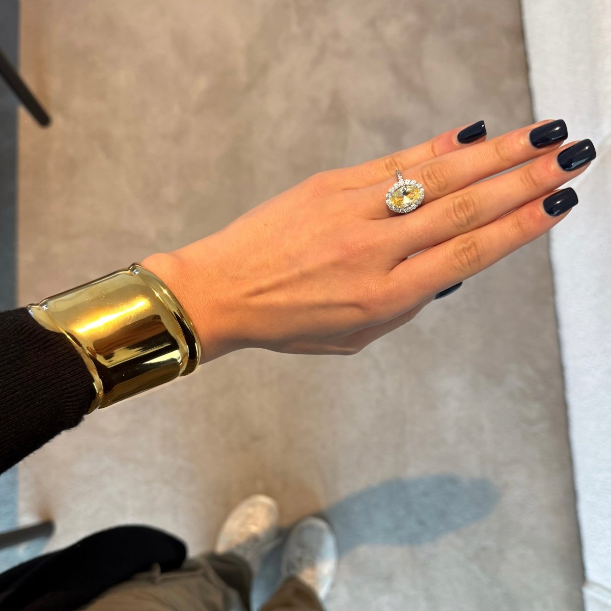 CLEO CUFF BRACELET | GOLD PLATED.