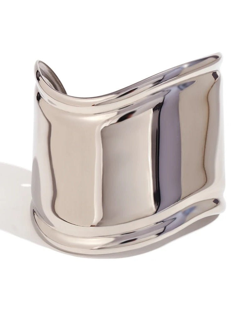 CLEO CUFF BRACELET SILVER.