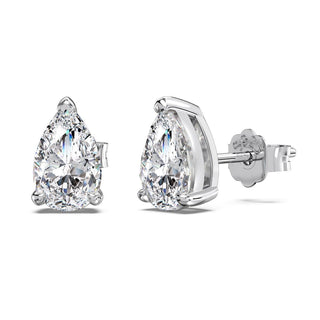 CRYSTAL CLEAR DROP STUDS.