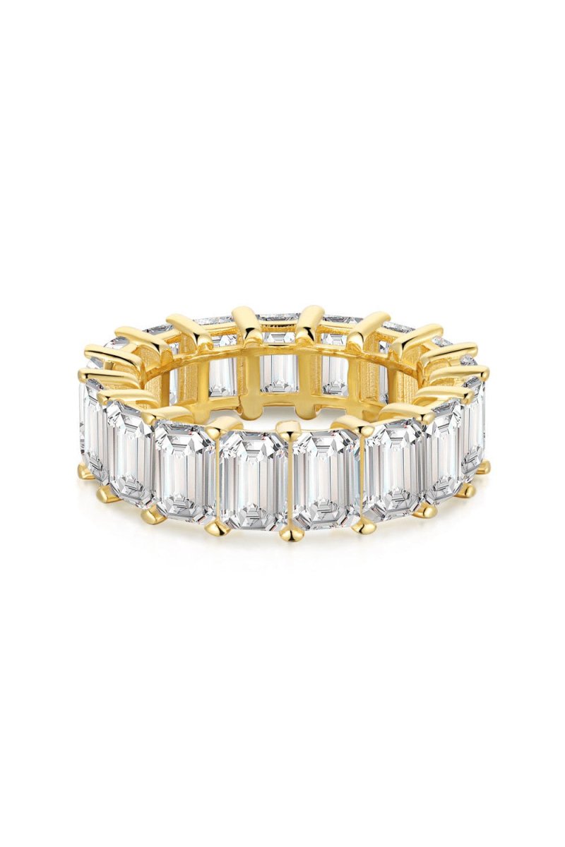 EMERALD ETERNITY RING | GOLD - LUCKY13