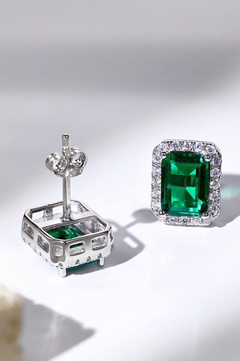 EMERALD STUDS.