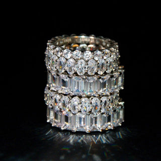 OVAL ETERNITY RING | SILVER - LUCKY13