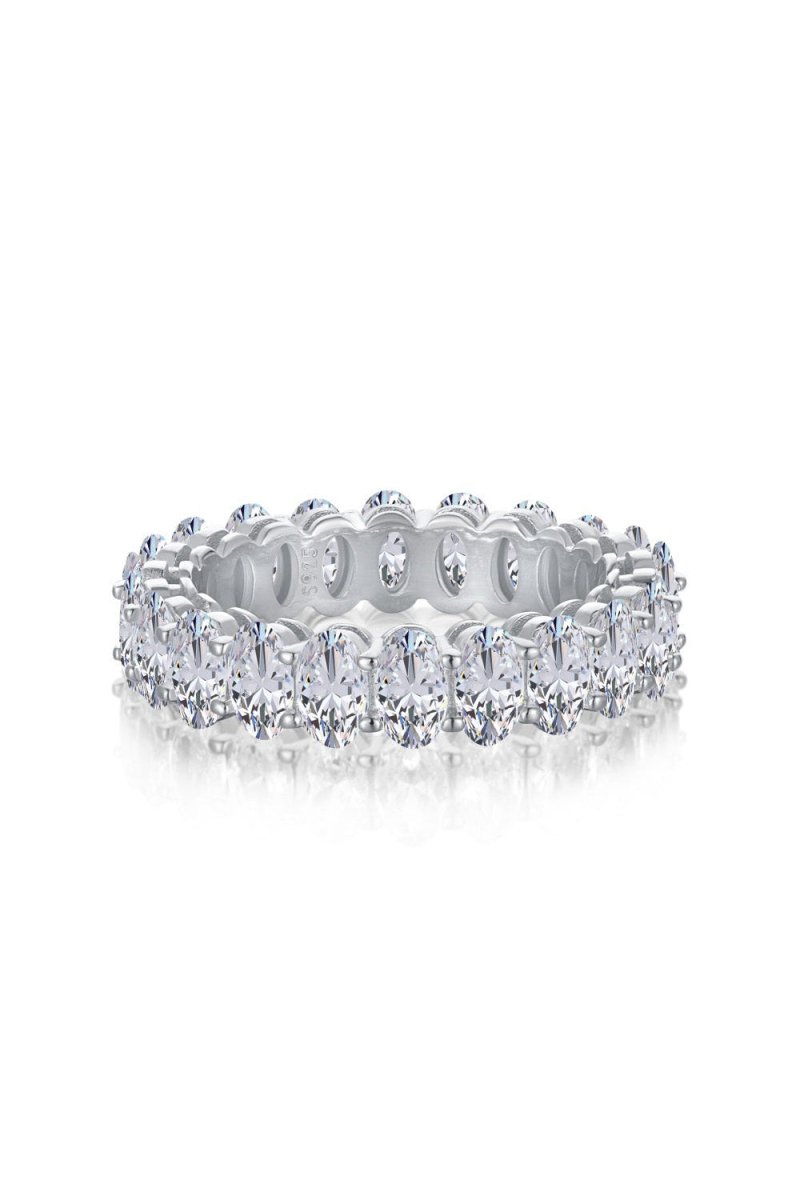 OVAL ETERNITY RING | SILVER - LUCKY13