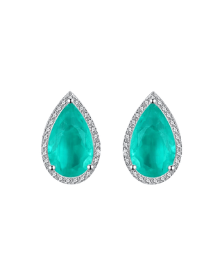 PARAÍBA DROP STUDS.