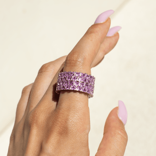 PINK NURI RING - LUCKY13