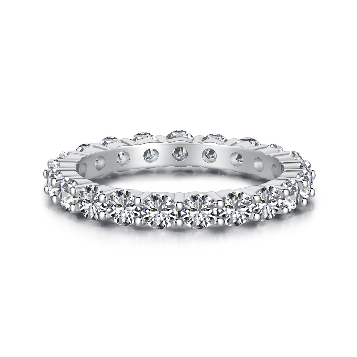 ROUND ETERNITY RING - LUCKY13